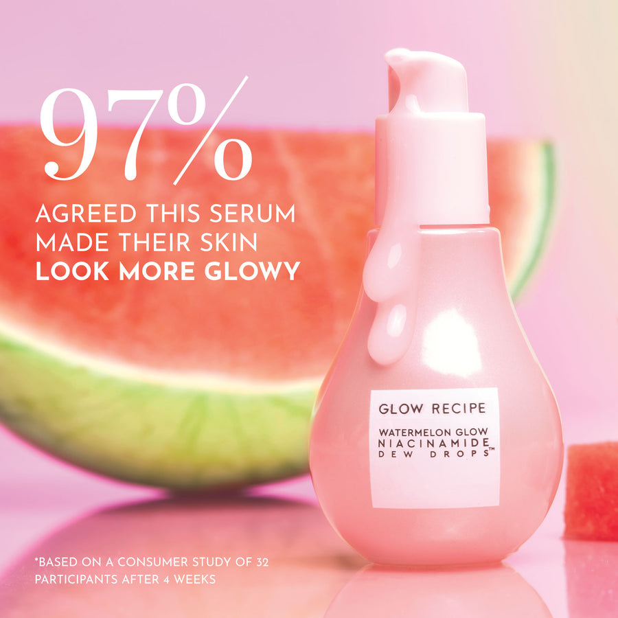 watermelon glow niacinamide dew drops