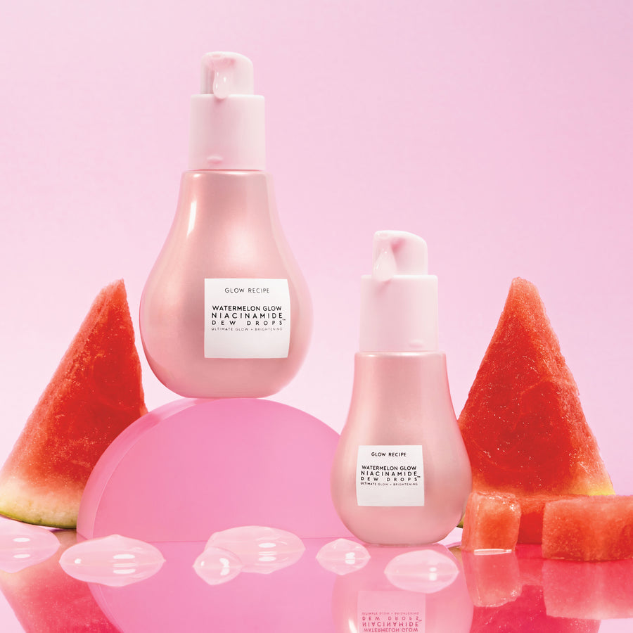 watermelon glow niacinamide dew drops