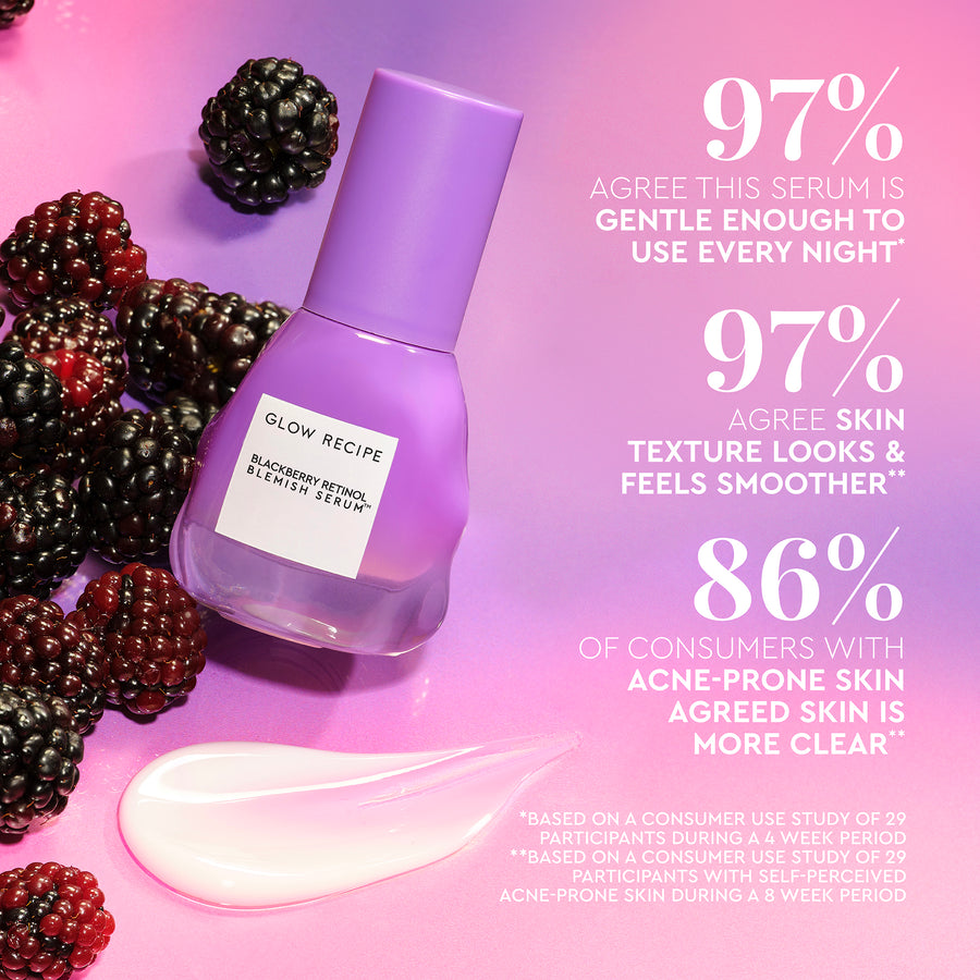 blackberry retinol blemish serum