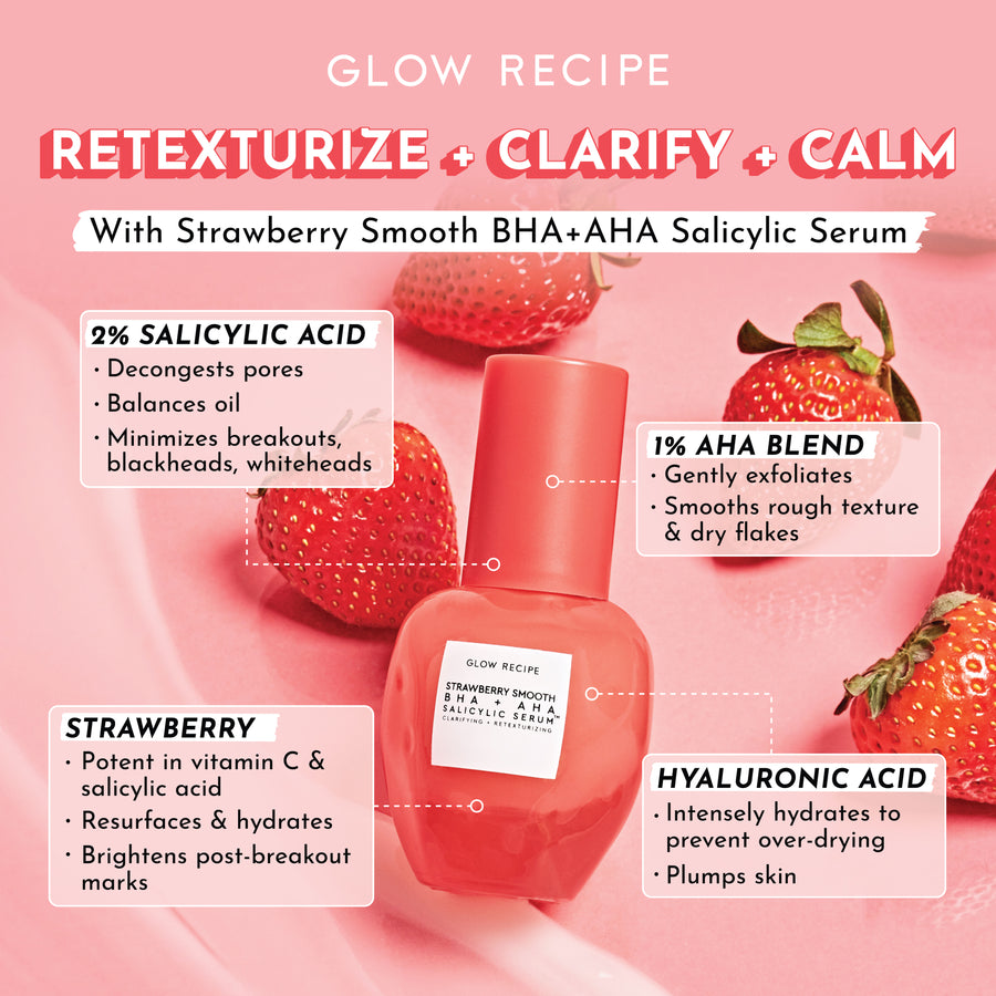 strawberry smooth bhaaha salicylic serum