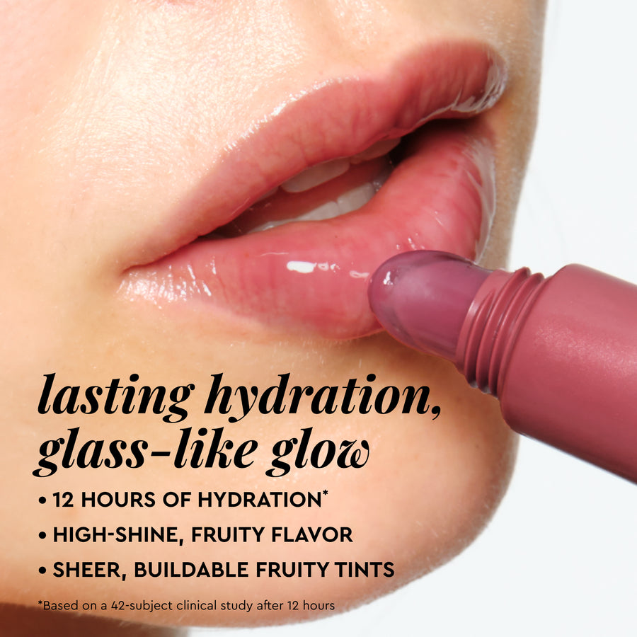 glass balm lip treatment