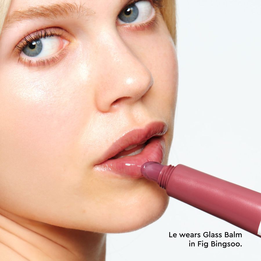 glass balm lip treatment