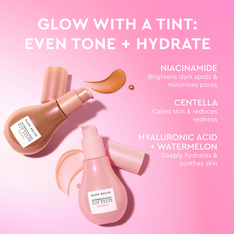 watermelon glow niacinamide hue drops