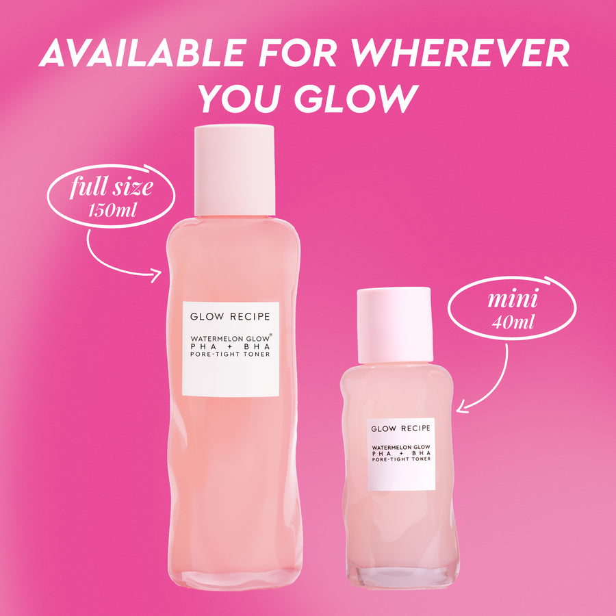 watermelon glow phabha pore-tight toner